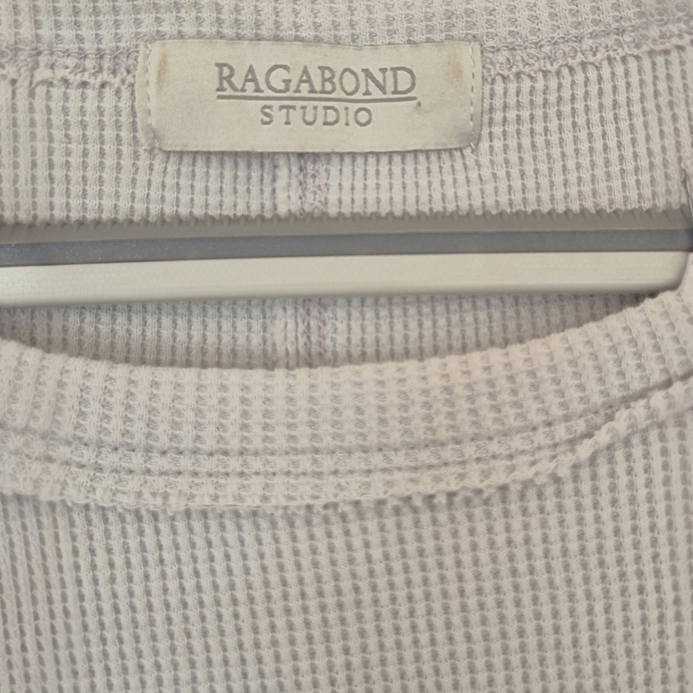 Rag & Bone Powder To The People Thermal Tee Sz S - Picture 8 of 9